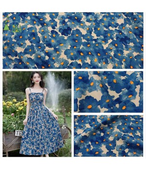 Wholesale Liberty 100% Cotton Tana Lawn London Custom Digital Fashion Woman Flower Printing Soft Floral Fabric For Dress