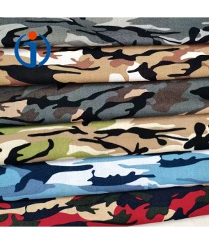 New Design 105gsm Plain 40s 100% Cotton Soft Camouflage Printing Fabrics for Clothing Bags