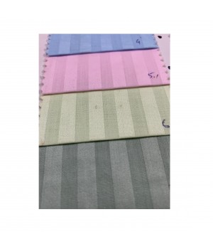 Direct Factory Supply Giza Strip Fabrics Width 58 for Men and Ladies Both Used Cotton Fabric for Export Sale