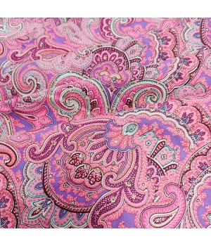 Custom Printed Pure Cotton Fabric Paisley Printed Other Fabric Cotton Fabric With Cashew Pattern